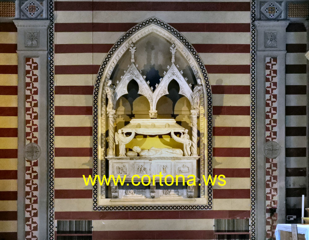 Il monumento sepolcrale di Santa Margherita di Gano di Fazio